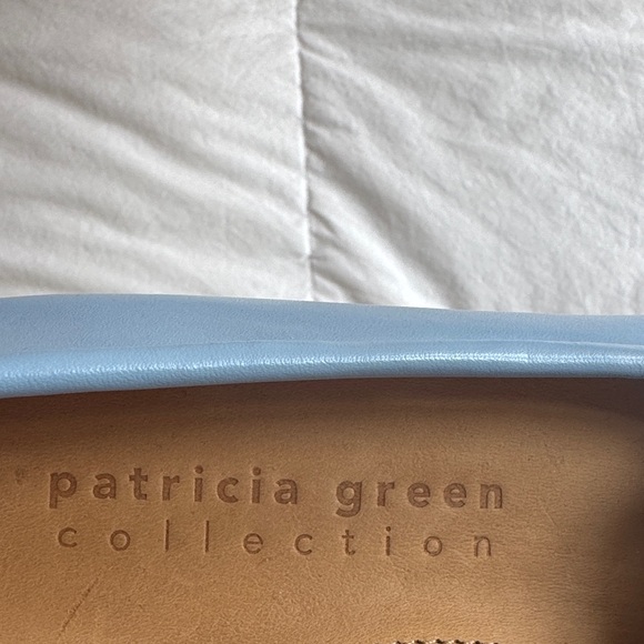 Patricia Green Sky Blue Leather Loafers - Picture 3 of 8